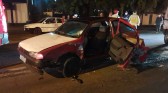 Carro e carreta se envolvem em acidente no topo da Serra do BNH