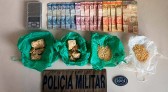 Adolescente de 16 anos é preso em flagrante traficando drogas