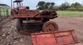 Acidente entre Planalto e São Valério envolve corsa, motocicleta e trator