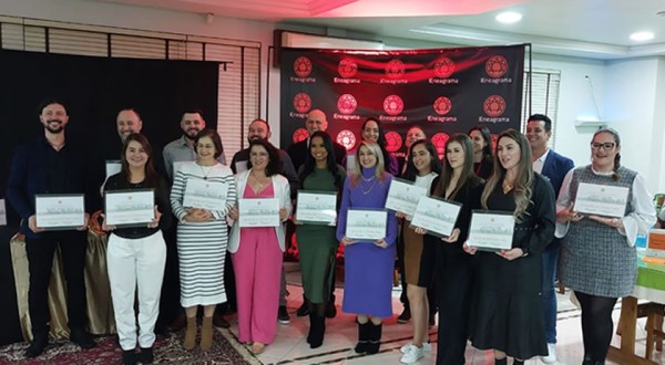 Edição do eneagrama da personalidade teve parceria da Facisc, núcleo de mulheres empreendedoras e ascoagrin