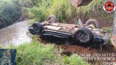 Motorista de S10 morre após cair com veículo em rio na BR-282