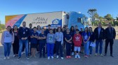 Com o intuito de aprender mais sobre energia sustentável e a despoluição dos caminhões, alunos da Escola Gov. Irineu Bornhausen visitam a empresa LPD
