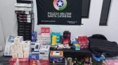 Polícia apreende diversos produtos de descaminho durante operação no Oeste
