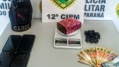 Polícia apreende 480g de maconha e prende três homens