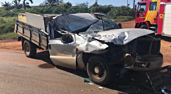 Grave acidente é registrado na saída do município de Coronel Vivida