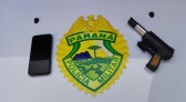 Casal é preso por roubo e porte de simulacro de arma