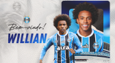 Grêmio confirma contratação do meia-atacante Willian