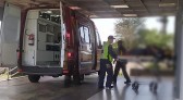 Idoso passa mal e sofre acidente de trabalho