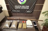 Homem que danificou carros em São Miguel do Oeste é preso; irmão é preso por tráfico e porte de arma