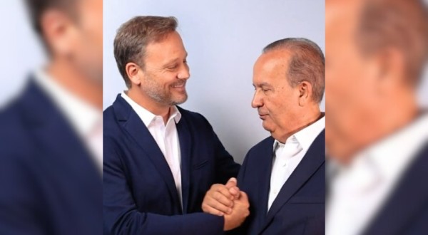 Jorginho Mello anuncia prefeito de Joinville como pré-candidato a vice-governador de SC