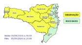 Defesa Civil alerta para queda nas temperaturas a partir desta quinta-feira