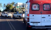Colisão frontal entre dois automóveis é registrada no Bairro São Cristóvão