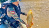 Polícia encontra rede de pesca clandestina durante período de defeso no Rio Uruguai