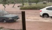 Chuva intensa causa alagamentos e transtornos