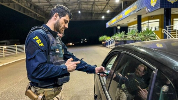 PRF realiza Operação Alcoolemia em diversos pontos da BR-163 no Extremo Oeste