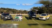 Ação Integrada envolvendo a Polícia Civil, pelo SAER-FRON, e Polícia Miliar Rodoviária Estadual, prende duas pessoas e apreende grande quantidade de drogas no Oeste