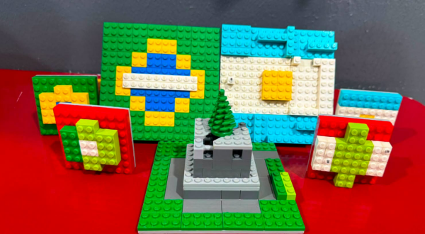 Alunos recriam pontos turísticos de Dionísio Cerqueira em atividade da Oficina Maker