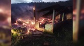 Bombeiros são chamados para atender incêndio no interior de Campo Erê