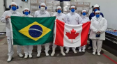 Estado embarca o 1º contêiner de carne suína para o Canadá