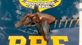 Homem é preso por porte ilegal de arma de fogo na BR-282 no Oeste de SC