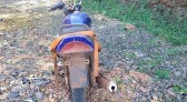 Motocicleta sem placas de identificação é apreendida