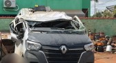 Motorista de transportadora de Marmeleiro sofre grave acidente no MT