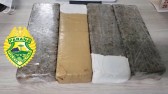 BPFRON prende homem com mais de 3 kg de maconha