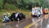 Acidente de trânsito é registrado na BR-282 em Maravilha