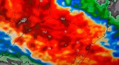 Chuva avança do RS e deve provocar 100 mm no Oeste Catarinense