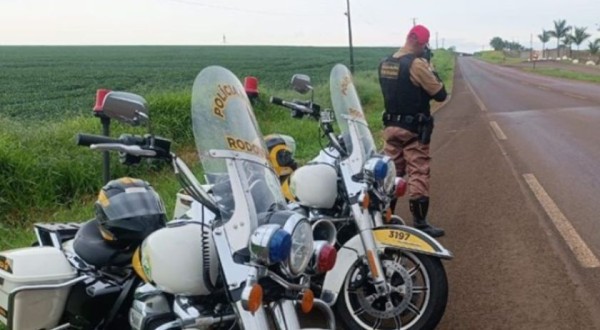 Em poucas horas PRE flagra quase 500 veículos acima da velocidade na PR-280
