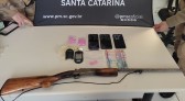 Casal é preso por Tráfico de Drogas e por Porte Ilegal de arma de fogo em São Miguel do Oeste