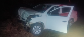 Mulher tenta fugir com ambulância após sofrer acidente no Oeste