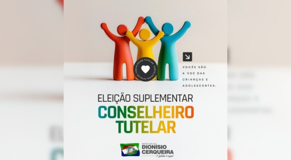 Prefeitura de Dionísio Cerqueira abre inscrições para eleição do Conselho Tutelar