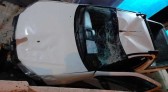 Motorista embriagado se envolve em acidente, tenta fugir, mas acaba detido pelo próprio filho