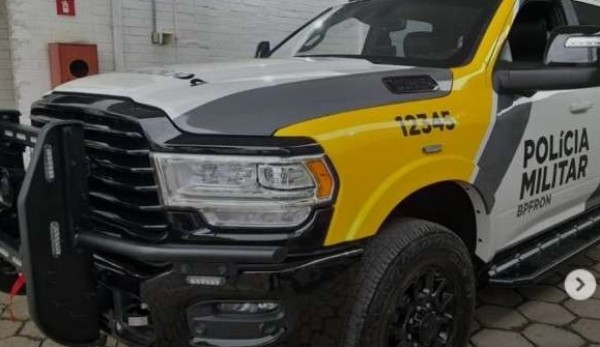 Caminhonetes Ram 3500 Longhorn são apresentadas como viaturas policiais no Paraná