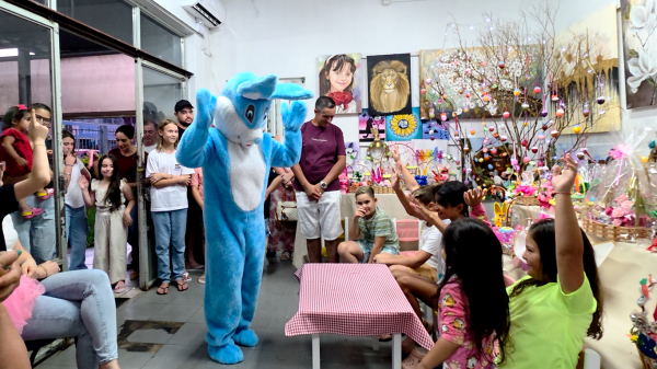 Artefron transforma Páscoa em aprendizado e afeto para mais de 30 crianças