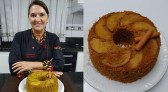 Bolo fit de maçã com canela e aveia sem farinha de trigo