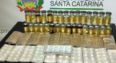 Motorista é preso com 430 comprimidos de oxicodona e anabolizantes