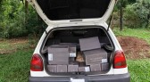 Polícia apreende veículo com 35 caixas de vinho