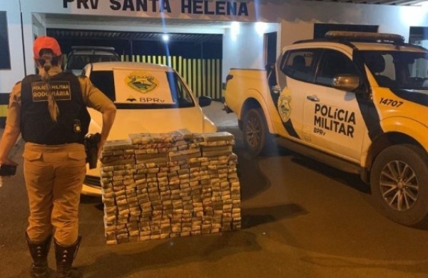 Jovem de Chapecó é preso em rodovia do PR com 216 kg de maconha