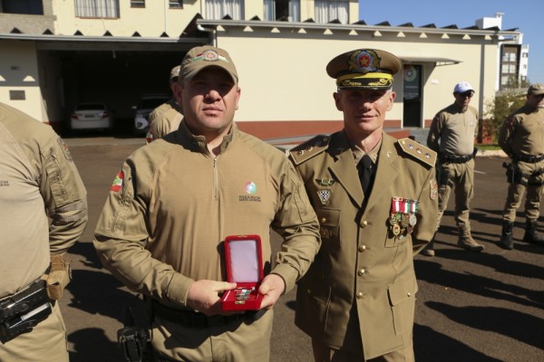 São Miguel do Oeste realiza Solenidade em comemoração aos 189 Anos da PMSC e Promoção de Policiais Militares