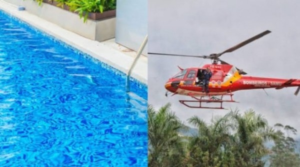 Menina de 8 anos morre e irmãzinha luta pela vida após caírem em piscina em SC