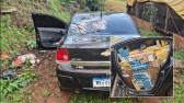 Homem é preso com 600 maços de cigarros contrabandeados após perseguição