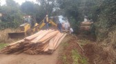 Secretaria de Obras trabalha na melhoria e manutenção de pontes no interior