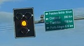 Obras da BR 163 seria um dos motivos para que os semáforos do município trabalhem em pisca alerta
