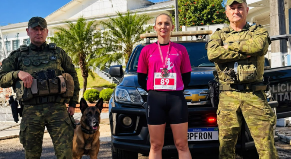 BPFRON participa da IV Corrida Internacional La Frontera na Tri-Fronteira