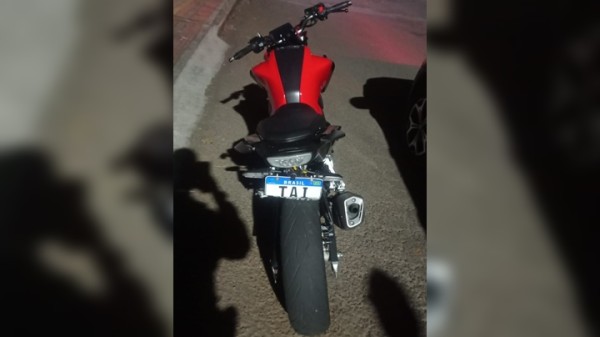 Motociclista é detido após fuga em alta velocidade e diversas infrações de trânsito