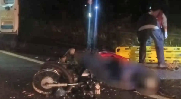 Colisão fatal entre motociclistas deixa um morto e um ferido grave