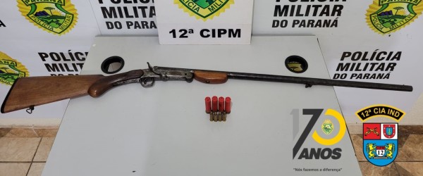 Polícia Militar apreende arma de fogo e prende suspeito em operação na PRT 459