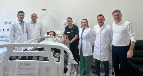 Nasce o primeiro bebê no Hospital Intermunicipal